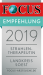 Focus Empfehlung 2019 - Strahlentherapeut Soest
