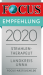 Focus Empfehlung 2020 - Strahlentherapeut Unna